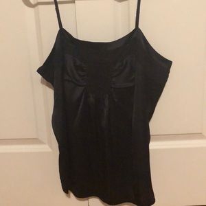 Jessica Simpson Black Silk Tank